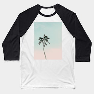 Palm, Summer, Neutral, Beach art, Tropical, Modern art, Minimalistic, Modern Baseball T-Shirt